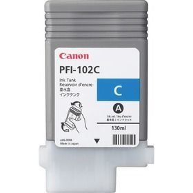 CANON 0896B001 PFI-102C MAVI KARTUS (130 ML)LP17/LP24 /IPF 500/IPF 510/IPF 600/IPF 605/IPF 610/IPF 650/IPF 655/IPF 700/IPF 710/IPF 720/IPF 750/IPF 755/IPF 760/IPF 765