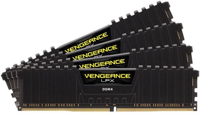 CORSAIR CMK128GX4M4Z4000C18 128GB (4X32GB) DDR4 4000MHz CL18 VENGEANCE LPX SOGUTUCULU DIMM BELLEK BLACK
