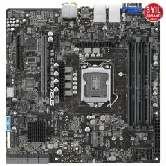 ASUS WS C246M PRO Intel C246 LGA1151 DDR4 2666 DP HDMI VGA M2 USB3.1 2 adet LAN mATX