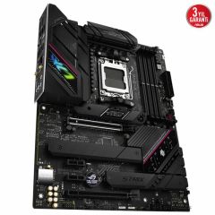 ASUS ROG STRIX B650E-F GAMING WIFI AMD B650 AM5 DDR5 6400 DP HDMI 3x M2 USB3.2 AX WiFi + BT AURA RGB 2.5Gbit LAN ATX PCIe 5.0 x16 Slot AI Suite 3 PCIe Slot Q-Release