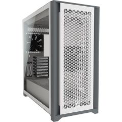 CORSAIR CC-9011211-WW 5000D AIRFLOW TEMPERLI CAM YAN PANEL MID TOWER BILGISAYAR KASASI BEYAZ