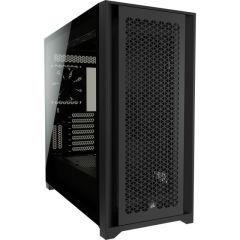 CORSAIR CC-9011210-WW 5000D AIRFLOW TEMPERLI CAM YAN PANEL MID TOWER BILGISAYAR KASASI SIYAH