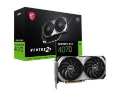 MSI VGA GEFORCE RTX 4070 VENTUS 2X E 12G OC RTX4070 12GB GDDR6X 192B DX12 PCIE 4.0 X16 (3XDP 1XHDMI)