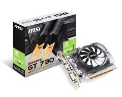 MSI VGA N730 4GD3V2 GT730 4GB DDR3 128B DX12 PCIE 3.0 X16 (1XVGA 1XDVI 1XHDMI)