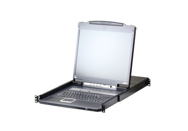 ATEN CL5708IM-ATA-TQG 17 8P PS/2-USB VGA LCD KVM IP SW. W/TQ