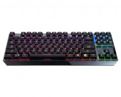 MSI GG VIGOR GK50 LOW PROFILE TKL US DUSUK PROFIL SAYISAL TUS TAKIMSIZ KOMPAKT TKL TASARIM GERCEK MEKANIK KAILH SWITCH PER KEY RGB FIRCALANMIS METAL TUS YUZEYI INGILIZCE Q