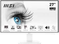 MSI 27 PRO MP273W 1920x1080 (FHD) FLAT IPS 75HZ 5MS ANTI-GLARE BEYAZ MONITOR