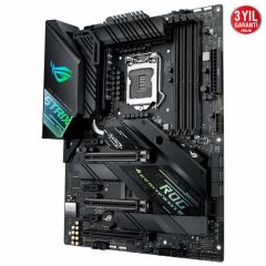 ASUS ROG STRIX Z490-F GAMING Intel Z490 LGA1200 DDR4 4600 Çift M2 USB3.2 AURA RGB 2.5Gbit LAN ATX 128GB’a kadar ram desteği