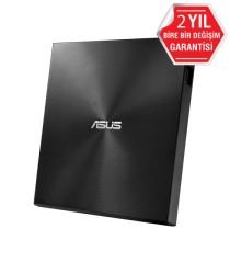 ASUS ZENDRİVE-U9M SDRW-08U9M-U HARİCİ İNCE DVD YAZICI  M-DİSC  USB TYPE-C VE USB 2.0 DESTEKLİ  SİYAH