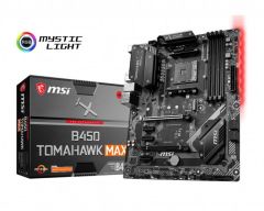 MSI B450 TOMAHAWK MAX AM4 DDR4 3466(OC) DVI HDMI M.2 USB3.2 RGB ATX