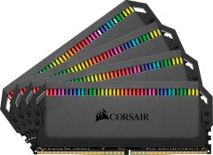 CORSAIR CMT32GX4M4C3600C18 32GB (4X8GB) DDR4 3600MHz CL18 DOMINATOR PLATINUM RGB SOĞUTUCULU SIYAH DIMM BELLEK