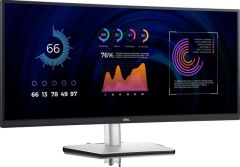 34 DELL P3424WE LED CURVED MONITOR 8MS 60HZ 3440 x 1440 1x DP 1x HDMI MONITOR
