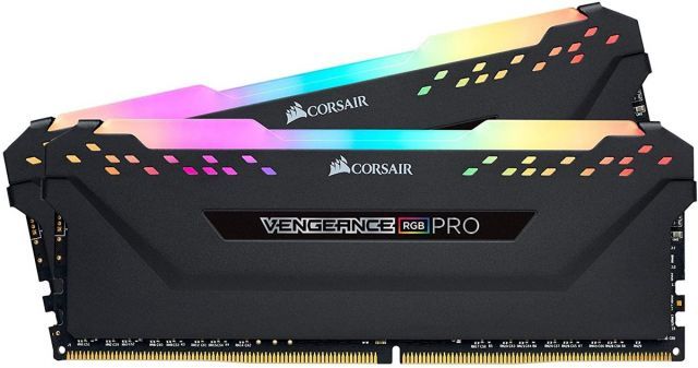 CORSAIR CMW16GX4M2Z3600C20 16GB (2X8GB) DDR4 3600MHz CL20 VENGEANCE RGB PRO SOĞUTUCULU DIMM BELLEK BLACK