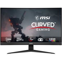 31.5 MSI G32C4X CURVED 1500R VA 1920X1080 (FHD) 16:9 250HZ 1MS FREESYNC PREMIUM GAMING MONITOR