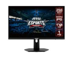 23.8 MSI G244F FLAT RAPID IPS 1920X1080 (FHD) 16:9 170HZ 1MS FREESYNC PREMIUM GAMING MONITOR