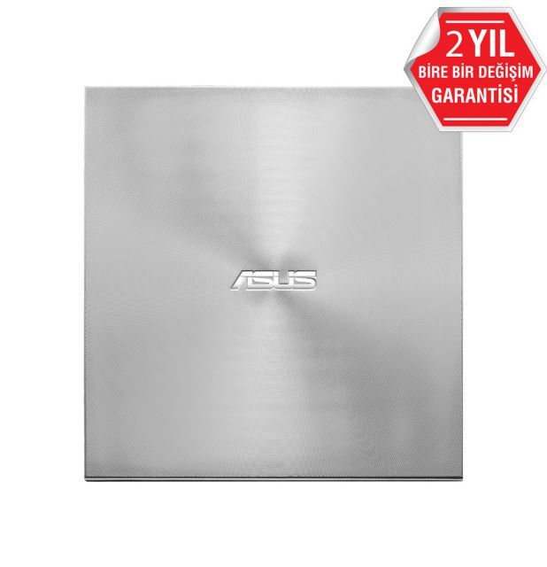 ASUS ZENDRİVE-U9M SDRW-08U9M-U HARİCİ İNCE DVD YAZICI  M-DİSC  USB TYPE-C VE USB 2.0 DESTEKLİ  GÜMÜŞ