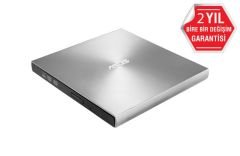 ASUS ZENDRİVE-U9M SDRW-08U9M-U HARİCİ İNCE DVD YAZICI  M-DİSC  USB TYPE-C VE USB 2.0 DESTEKLİ  GÜMÜŞ