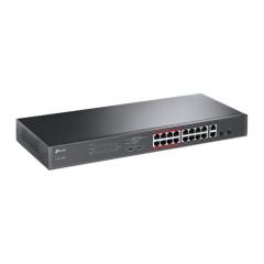 TP-LINK TL-SL1218MP 16 PORT 10/100 + 2 PORT GIGABIT YÖNETİLEMEZ POE SWITCH