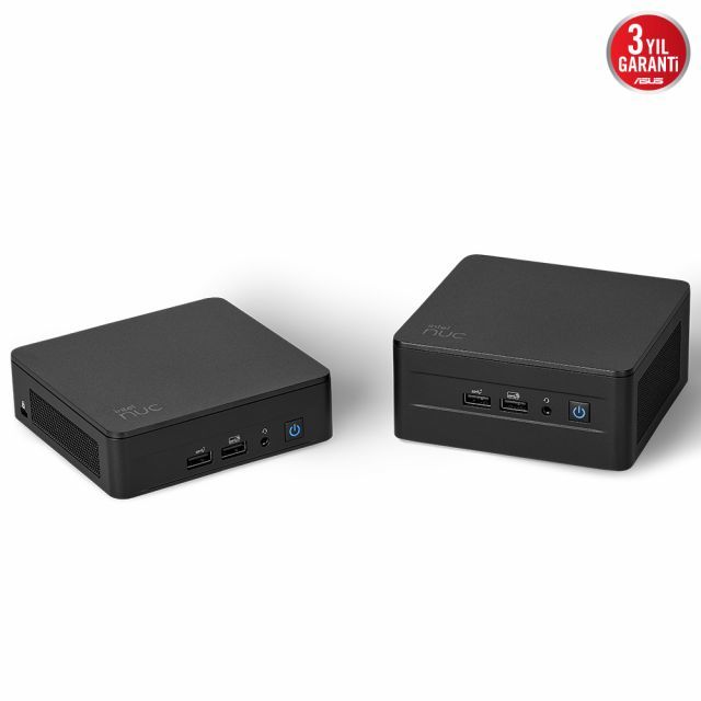 ASUS MINIPC NUC13L3KV5 NUC13 PRO SLIM KIT INTEL CORE i5-1350P INTEL VPRO BARABONE RAM YOK DISC YOK CORD YOK 2.5 BAY YOK