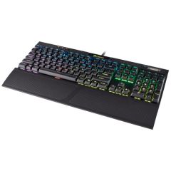 CORSAIR CH-9109010-TR K70 RGB MK.2 CHERRY MX RED BLACK TURKCE MEKANIK OYUNCU KLAVYESI