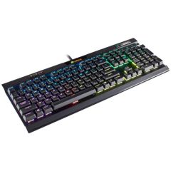 CORSAIR CH-9109010-TR K70 RGB MK.2 CHERRY MX RED BLACK TURKCE MEKANIK OYUNCU KLAVYESI