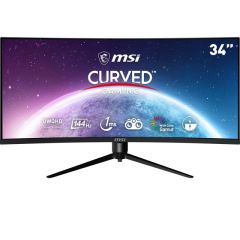 34 MSI MAG342CQPV CURVED 1500R VA 3440X1440 (UWQHD) 21:9 100HZ 1MS ADAPTIVE SYNC GAMING MONITOR