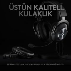 LOGİTECH G PRO X 7.1 SURROUND SES OYUNCU KULAKLIĞI-SİYAH 981-000818