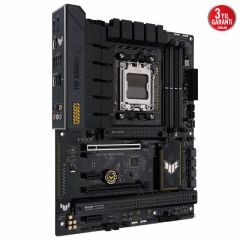 ASUS TUF GAMING B650-PLUS AMD B650 AM5 DDR5 6400 DP HDMI 3X M2 USB3.2 AURA RGB 2.5GBİT LAN ATX 128GB A KADAR RAM DESTEĞİ ASUS TUF PROTECTION ARMOURY CRATE