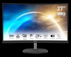 MSI 27 PRO MP271CA 1920x1080 (FHD) CURVED 1500R VA 75HZ 1MS ANTI-GLARE MONITOR