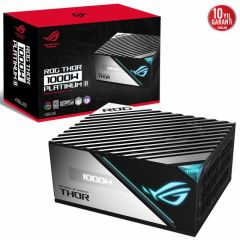 ASUS ROG-THOR-1000P2 PLATINUM 1000W MODÜLER GÜÇ KAYNAĞI JAPON KAPASİTÖRLER AURA SYNC VE OLED EKRAN 10 YIL GARANTİ V2