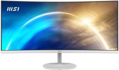 MSI 34 PRO MP341CQW 3440x1440 (UWQHD) CURVE 1500R VA 100HZ 1MS ANTI-GLARE BEYAZ MONITOR