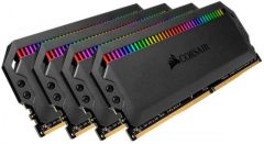 CORSAIR CMT32GX4M4K3600C16 32GB (4X8GB) DDR4 3600MHz CL16 DOMINATOR PLATINUM RGB SOĞUTUCULU SIYAH DIMM BELLEK