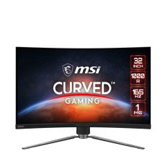 31.5 MSI MPG ARTYMIS 323CQR CURVED 1000R VA 2560X1440 (WQHD) 16:9 165HZ 1MS FREESYNC PREMIUM GAMING MONITOR