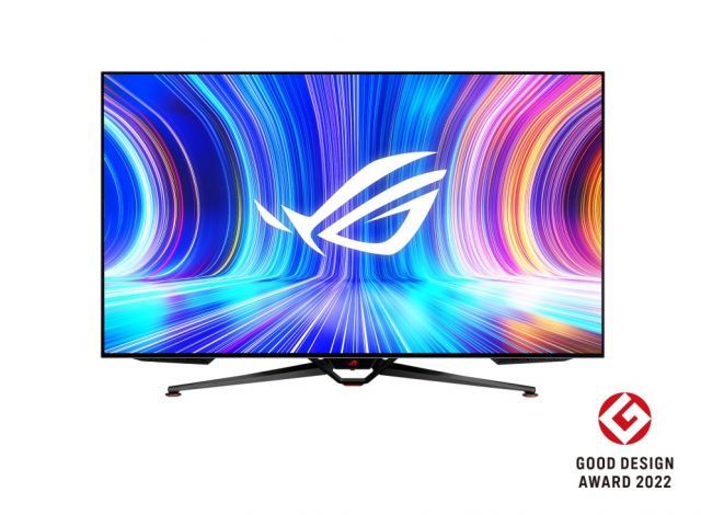 47 ASUS ROG SWIFT PG48UQ OLED GAMING GSYNC UYUMLU HDR 3840x2160 0.1MS 138HZ DP HDMI USB MM VESA 2YIL EYECARE FLICKER-FREE DCIP3 10BIT MONITOR