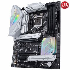 ASUS PRIME Z590-A Intel Z590 LGA1200 DDR4 5000 DP HDMI 3x M2 USB3.2 AURA RGB 2.5Gb Intel ATX 128GB’a kadar ram desteği Alüminyum M.2 Heatsink