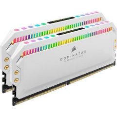 CORSAIR CMT16GX4M2Z3200C16W 16GB (2X8GB) DDR4 3200MHz CL16 DOMINATOR PLATINUM RGB SOĞUTUCULU BEYAZ DIMM BELLEK