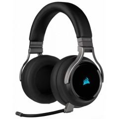 CORSAIR CA-9011185-EU VIRTUOSO RGB 7.1 KABLOSUZ OYUNCU KULAKLIGI SIYAH (PC PS4 XBOX ONE NINTENDO SWITCH UYUMLU)