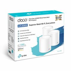 TP-LINK DECO X60 3000 MBPS EV WI-FI 6 SİSTEMİ (TEKLİ PAKET)