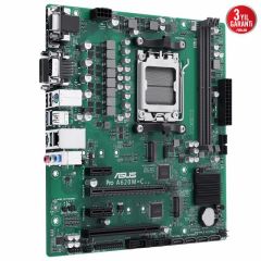 ASUS MB PRO A620M-C-CSM AMD A620 AM5 DDR5 6400 DP HDMI DVI VGA CIFT M2 USB3.2 AURA RGB COM PCI mATX UCRETSIZ UZAKTAN YAZILIMI ASUS 5X PROTECTION III