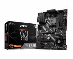 MSI X570-A PRO AM4 DDR4 4400MHZ (OC) 2xM.2 USB 3.2 HDMI ATX