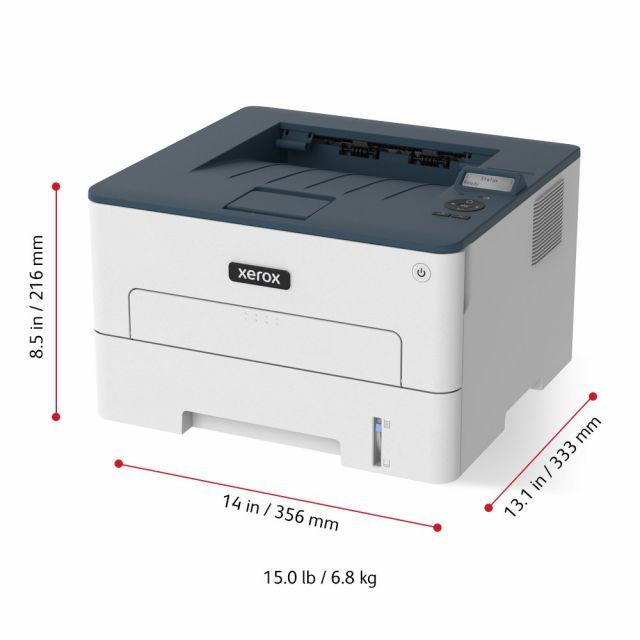 XEROX B230V_DNI A4 SİYAH BEYAZ TEK FONKSİYONLU DUPLEX LASER YAZICI 34 PPM WİRELESS