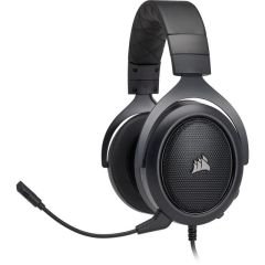 CORSAIR CA-9011173-EU HS60 SURROUND 7.1 HARICI SES KARTLI OYUNCU KULAKLIGI SIYAH (PC PS4 XBOX ONE NINTENDO SWITCH UYUMLU)