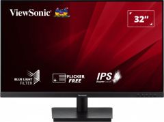 VIEWSONIC VA3209-MH MONITOR 31.5 4MS 75HZ IPS 1920X1080 FHD 250 VGA HDMI 16:9 50M:1 16.7M HOPARLOR 3 KENAR CERCEVESIZ ADAPTIVE SYNC FLICKER FREE MAVI ISIK FILTRESI TILT VESA