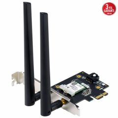 ASUS PCE-AXE5400 WIFI6E TRI-BAND KABLOSUZ PCIE ADAPTOR BLUETOOTH