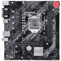 ASUS PRIME B460M-K Intel B460 LGA1200 DDR4 2933 DVI VGA M2 USB3.2 mATX 64GB Ram Desteği