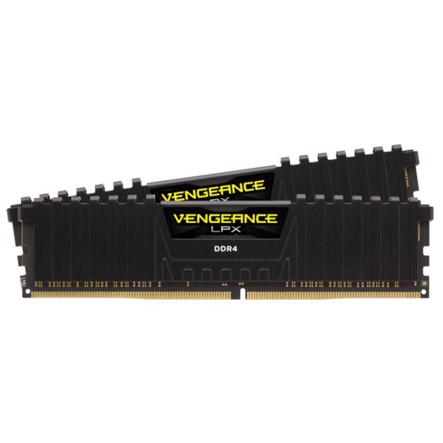 CORSAIR CMK16GX4M2Z4000C16 16GB (2X8GB) DDR4 4000MHz CL16 VENGEANCE LPX SOGUTUCULU DIMM BELLEK BLACK