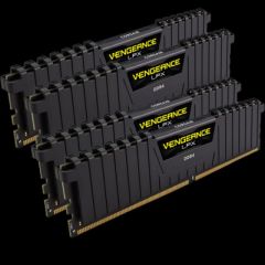 CORSAIR CMK32GX4M4D3600C16 32GB (4x8GB) DDR4 3600MHz CL16 VENGEANCE LPX BLACK SOGUTUCULU DIMM BELLEK