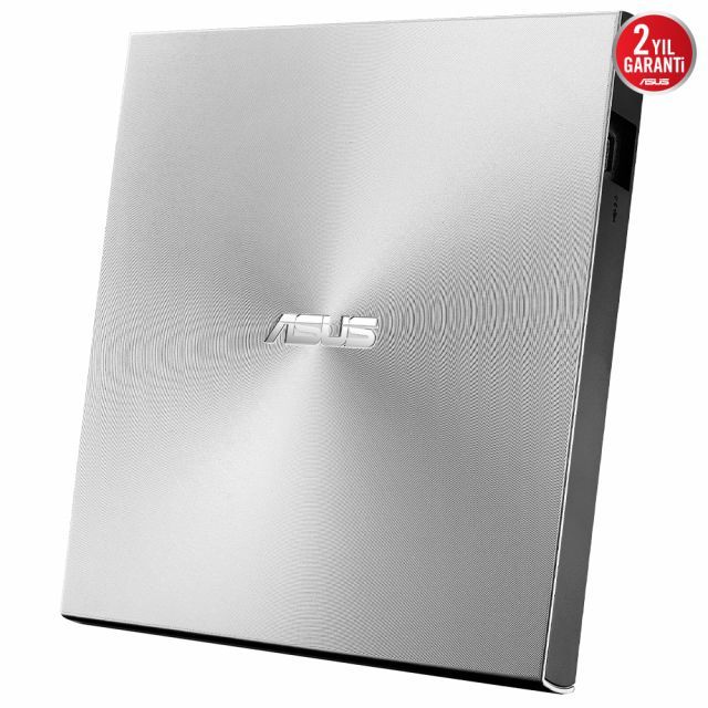 ASUS ZENDRİVE-U8M SDRW-08U8M-U HARİCİ ULTRA İNCE DVD YAZICI M-DİSC USB TYPE-C GÜMÜŞ