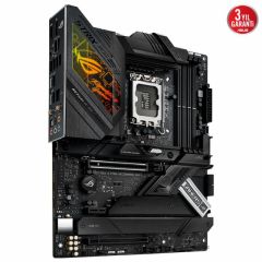 ASUS ROG STRIX Z790-H GAMING WIFI INTEL Z790 LGA1700 DDR5 7800 DP HDMI 4x M2 USB3.2 WiFi 6E-BT AURA RGB 2.5Gbit LAN ATX 16+1 GUC ASAMASI PCIe SlLOT Q-RELEASE ARTTIRILMIS M2 SOGUTMA