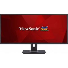 VIEWSONIC VG3456 WORKPRO MONITOR 34.1 5MS 60HZ VA 3440X1440 WQHD 300 HDMI DP USB TYPE C 10BIT 21:9 50M:1 1.07B HOPARLOR RJ45 FREESYNC FLICKER FREE MAVI ISIK FILTRESI TILT SWIVEL YUKSEKLIK AYARI VESA ENERGY STAR EPEAT